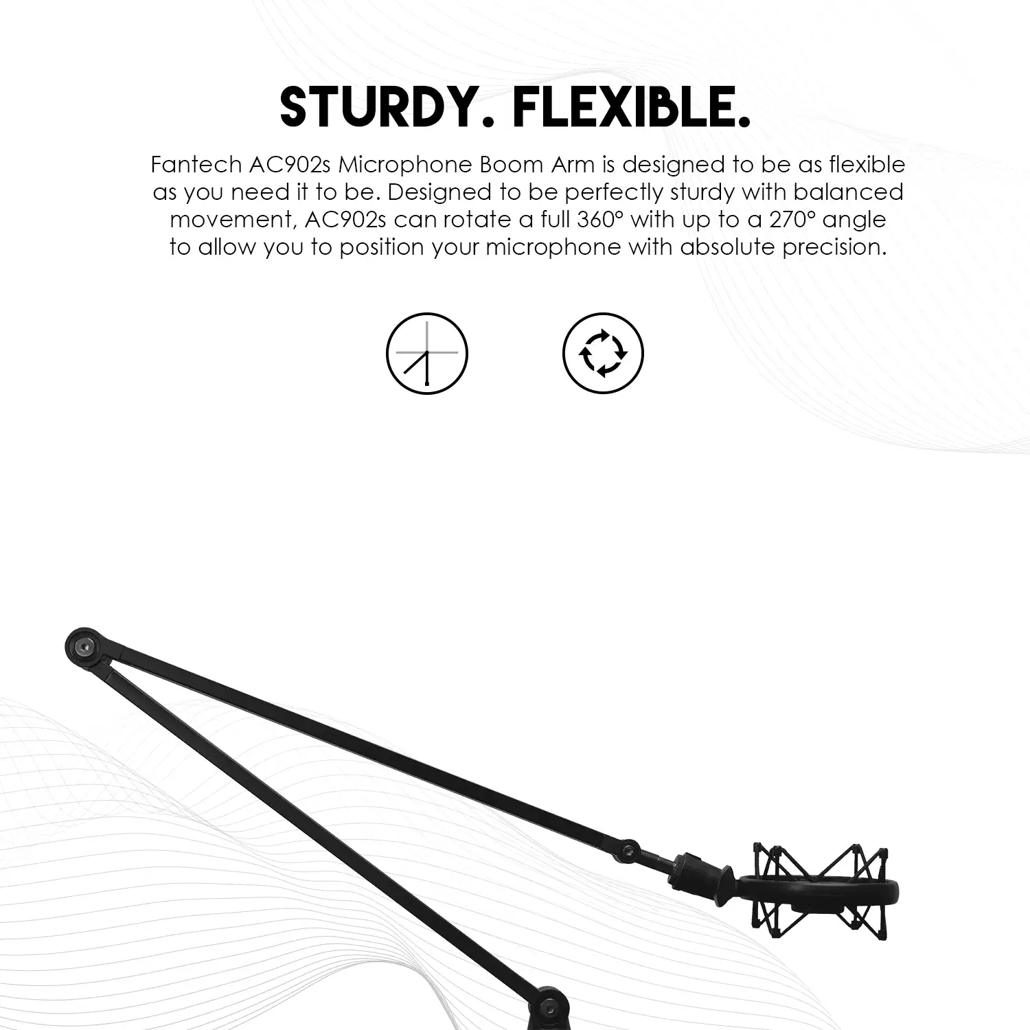 Fantech Ac902 Microphone Boom Arm E Fantech Ac902 Microphone Boom Arm E