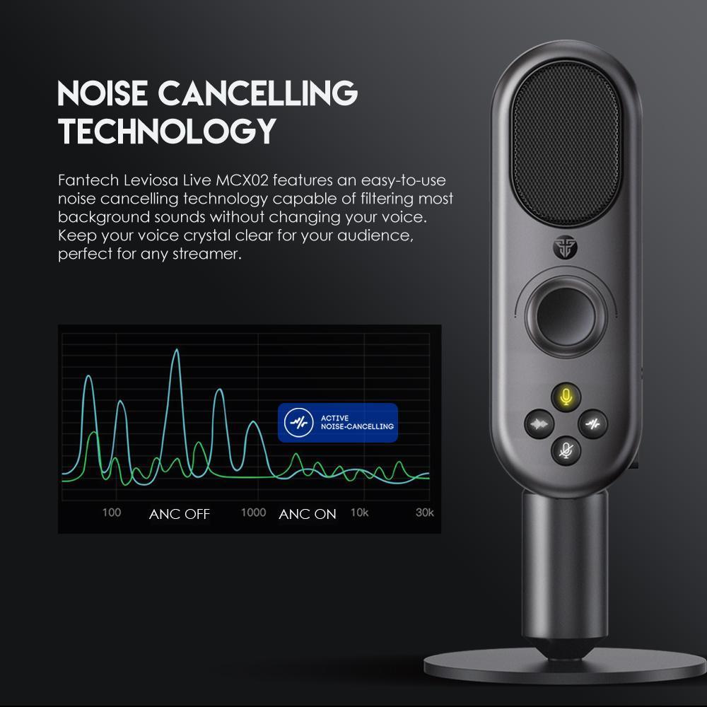 Fantech Mcx02 Leviosa Live Wired Professional Condenser Smart Microphone D Fantech Mcx02 Leviosa Live Wired Professional Condenser Smart Microphone D