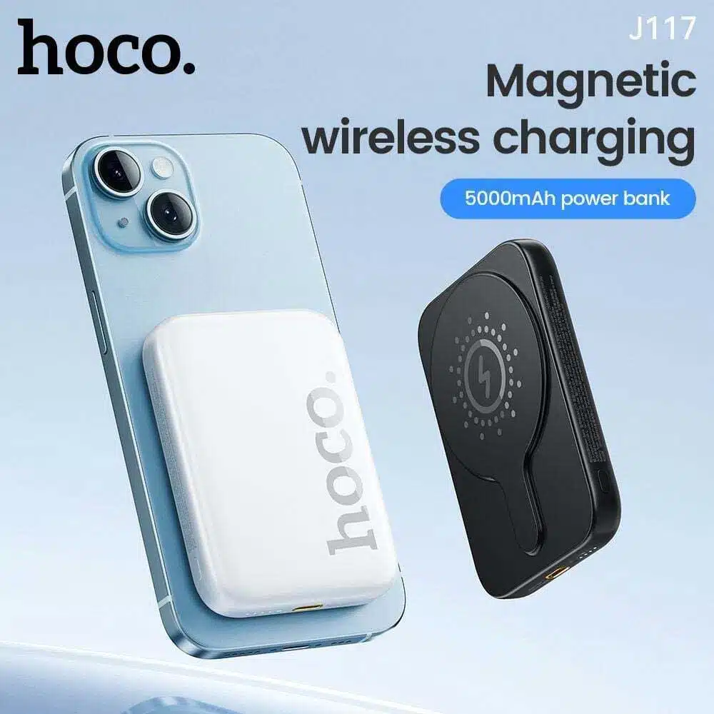 Hoco J117A Magnetic Wireless Fast Charging Power Bank 10000Mah B Hoco J117A Magnetic Wireless Fast Charging Power Bank 10000Mah B