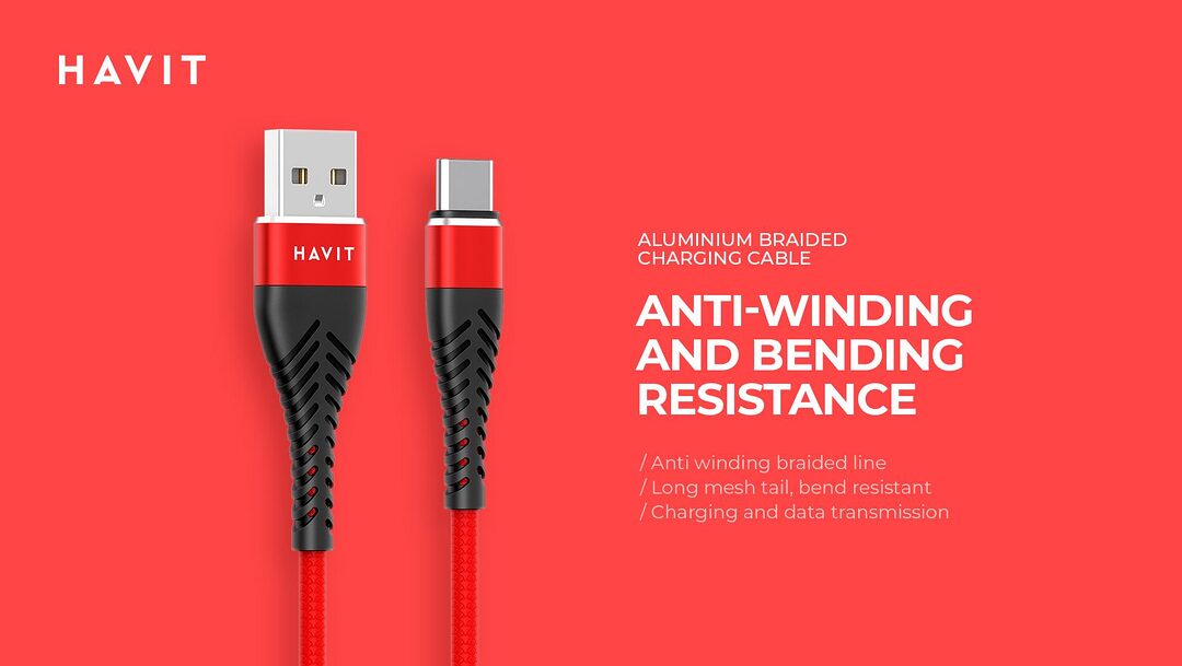 Havit Hv Cb705 Lightning To Usb Data Cable B