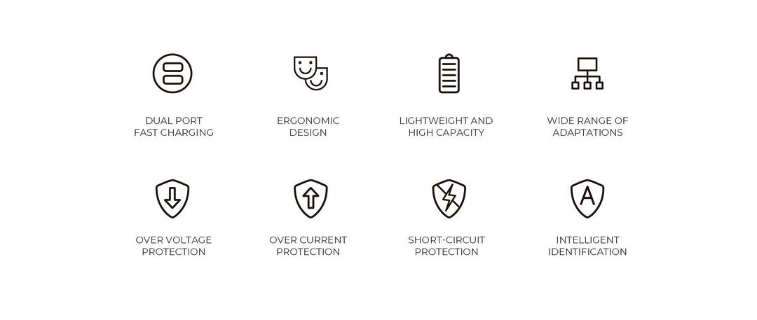 Havit Pb80 10000Mah Power Bank E Havit Pb80 10000Mah Power Bank E