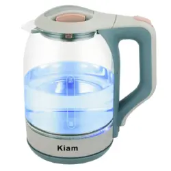 Kiam BL002 Electric Kettle Automatically Turns Off – Automatic Over Heat Protection (1.8 L)