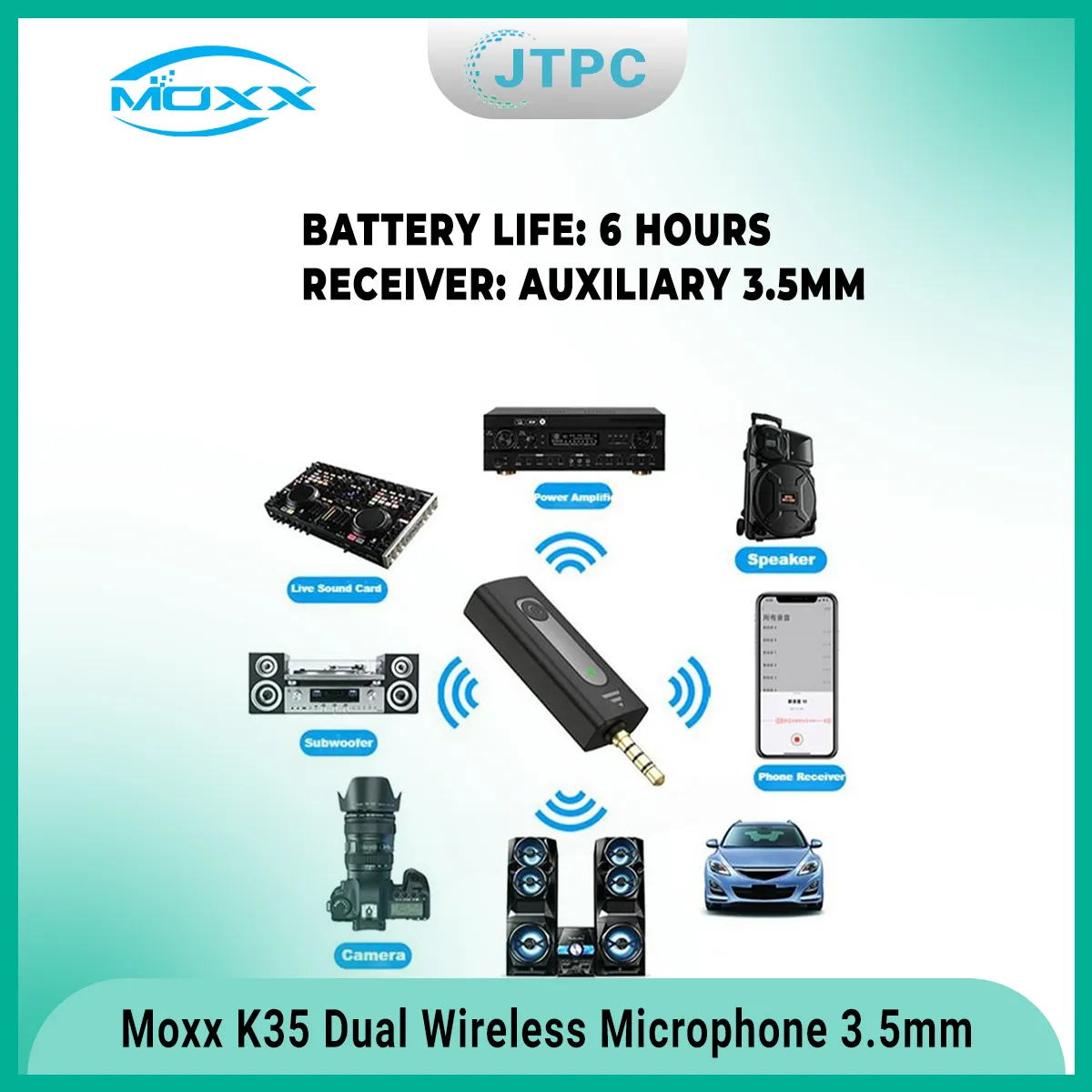 Moxx K35 Wireless Microphone B Moxx K35 Wireless Microphone B