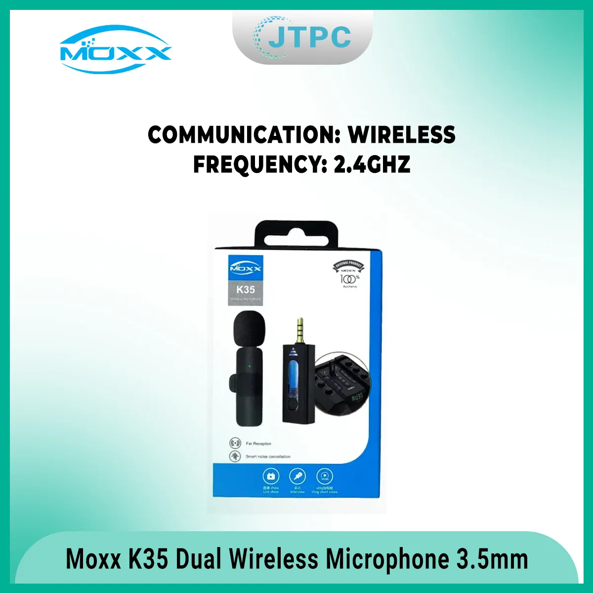Moxx K35 Wireless Microphone D Moxx K35 Wireless Microphone D