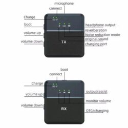 SX9 Dual Wireless Microphone