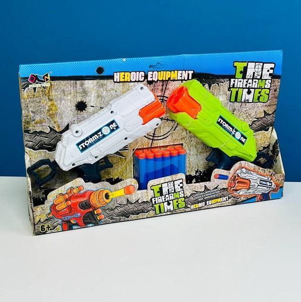 Storm Zone Toy Gun With 12 Soft Bullets B
