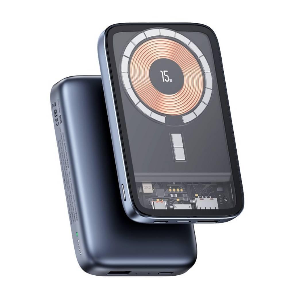 Usams Us Cd184 10000Mah Pd 20W Magnetic Wireless Power Bank A Usams Us Cd184 10000Mah Pd 20W Magnetic Wireless Power Bank A