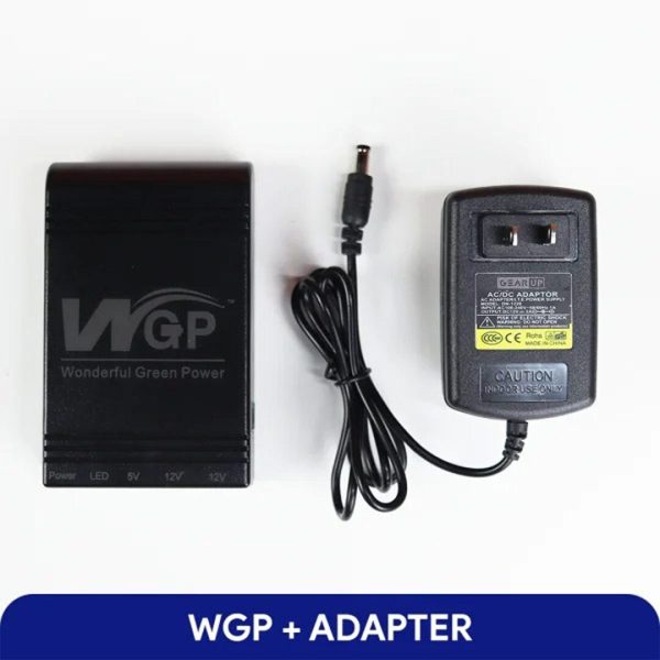 Wgp Mini Ups 5 12 12V Gearup 12V 3A Adapter (Combo) 2024 New Model Wgp Mini Ups 5 12 12V Gearup 12V 3A Adapter (Combo) 2024 New Model