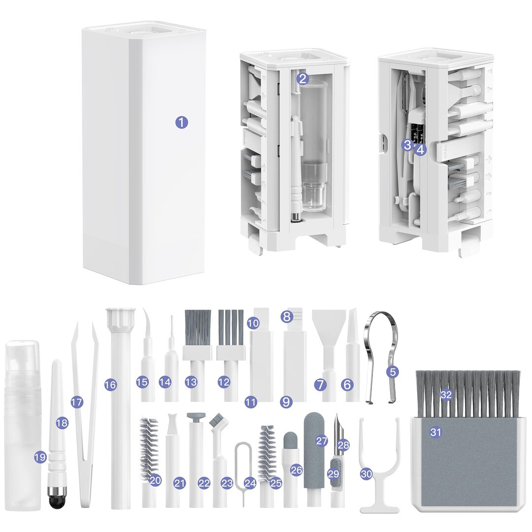 32 In 1 Multi Functional Cleaning Kit Price 32 In 1 Multi Functional Cleaning Kit Price