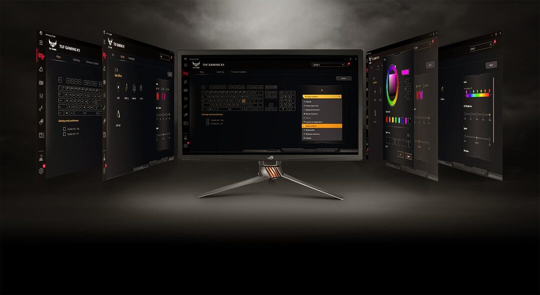 Asus K1 Ra04 Usb Tuf Gaming Rgb Gaming Keyboard F Asus K1 Ra04 Usb Tuf Gaming Rgb Gaming Keyboard F