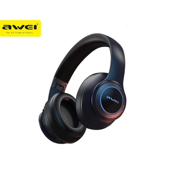 Awei A300Bl Wireless Headphone With Led Lighting Earphone Awei A300Bl Wireless Headphone With Led Lighting Earphone