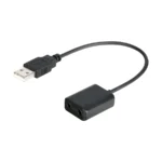 Boya BY EA2L USB Male to Dual 3.5mm Female Converter