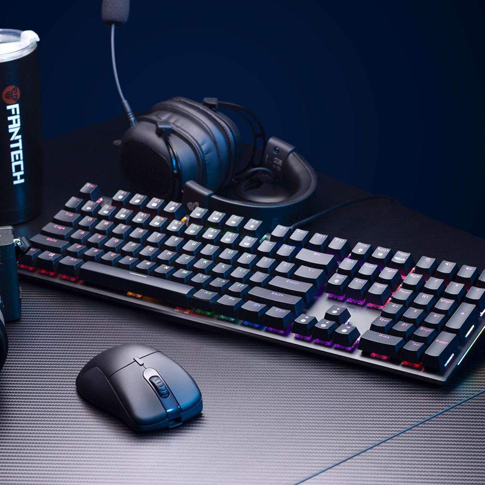 Fantech Maxfit108 Mk855 Rgb Usb Wired Mechanical Gaming Keyboard C Fantech Maxfit108 Mk855 Rgb Usb Wired Mechanical Gaming Keyboard C