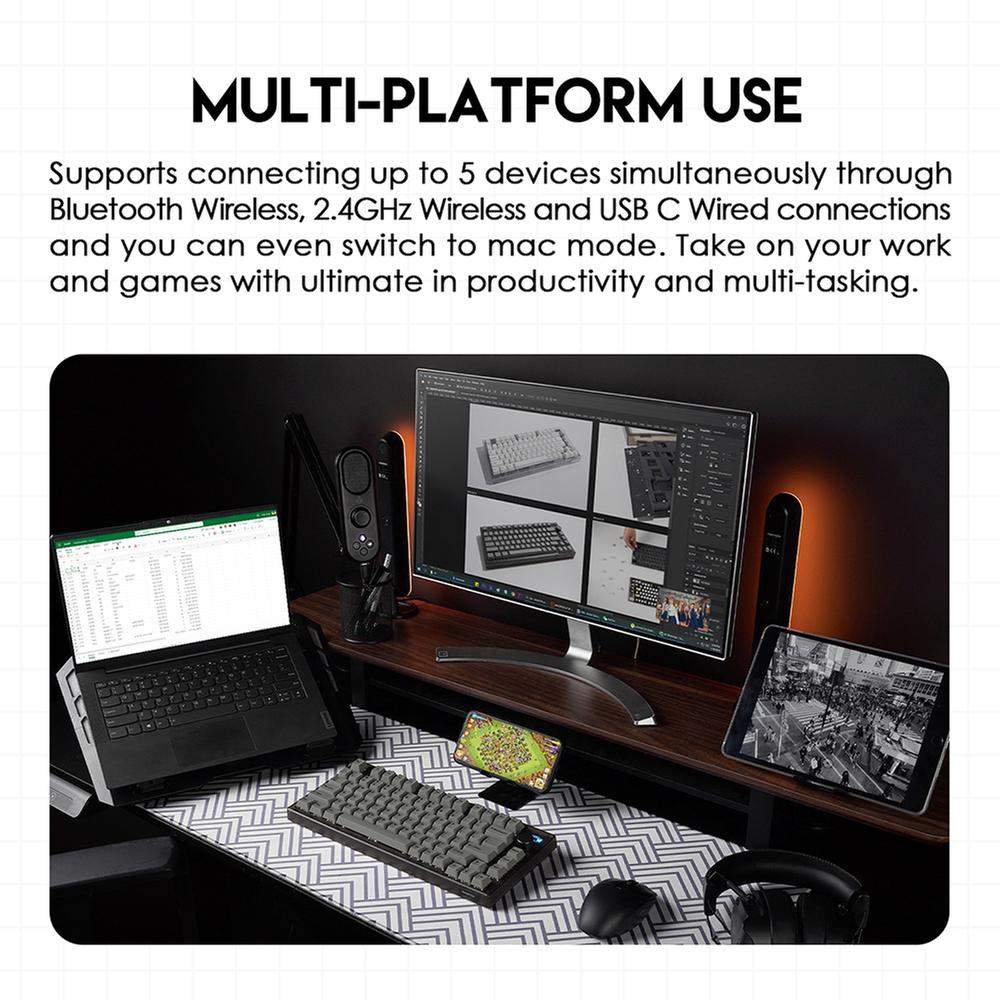 Fantech Maxfit81 Mk910 Gaming Keyboard Barebone Version D Fantech Maxfit81 Mk910 Gaming Keyboard Barebone Version D