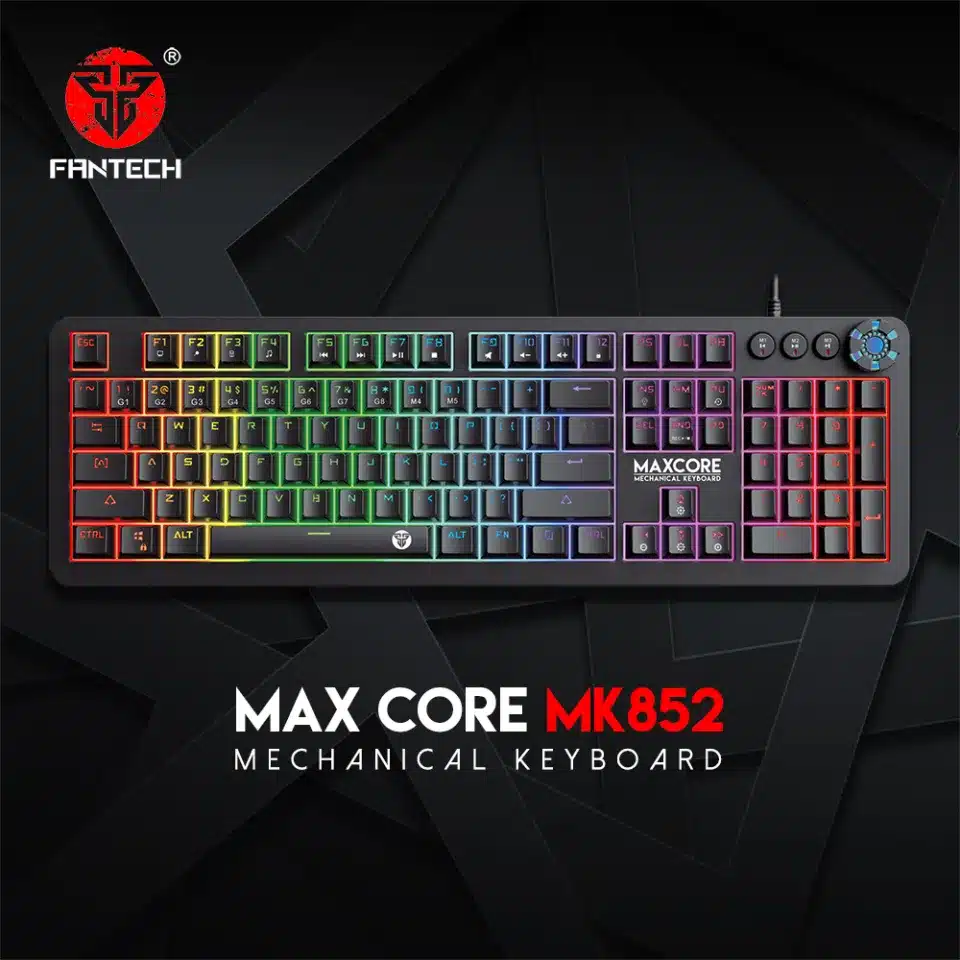 Fantech Mk852 Usb Wired Led Mechanical Gaming Keyboard A Fantech Mk852 Usb Wired Led Mechanical Gaming Keyboard A