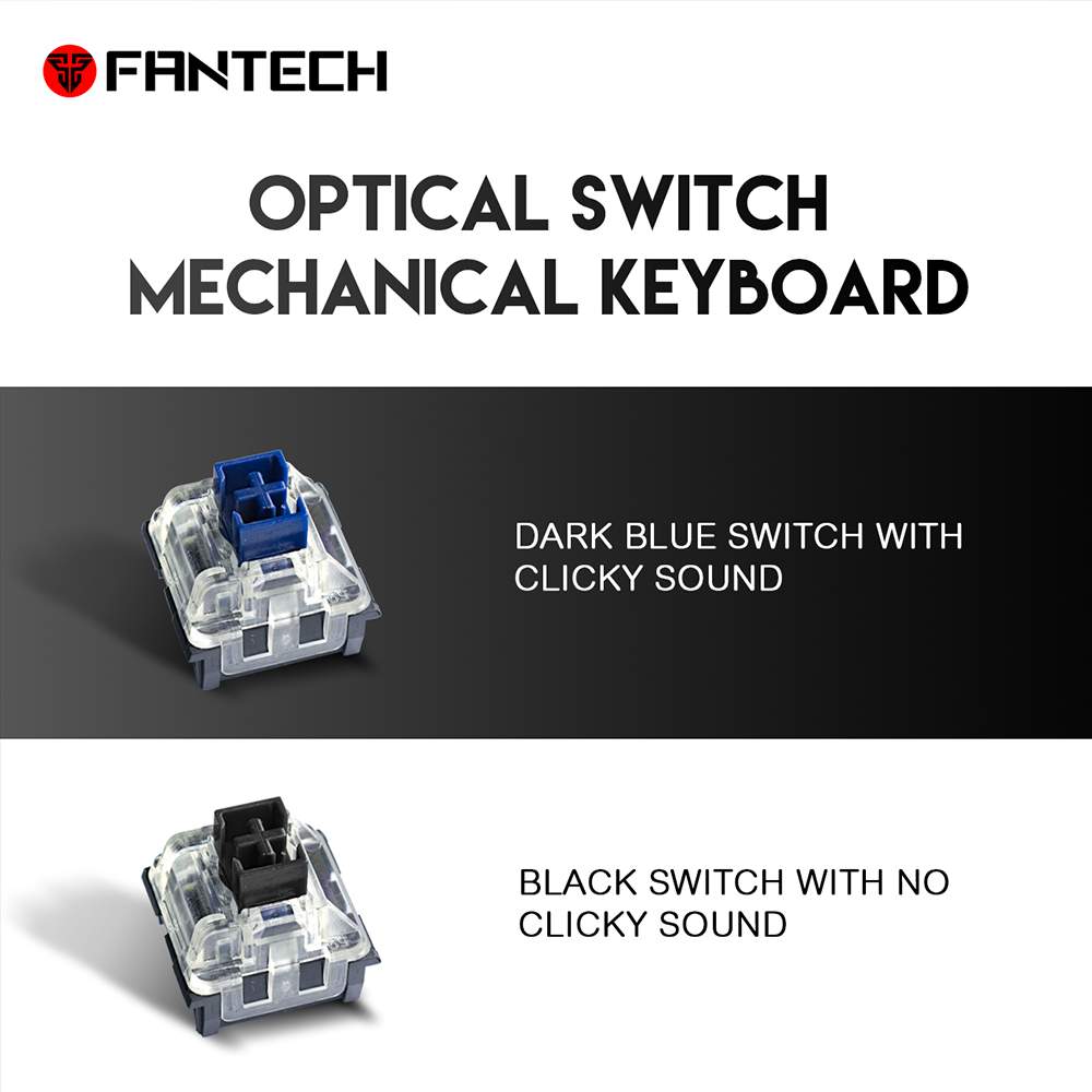 Fantech Mk872 Optilite Rgb Wired Mechanical Gaming Keyboard E Fantech Mk872 Optilite Rgb Wired Mechanical Gaming Keyboard E