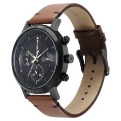 Fastrack 3287NL01 Tick Tock Black Dial Watch for Guys
