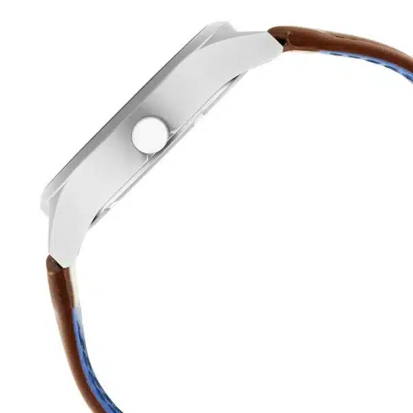 Fastrack Nn3205Tl01 Titanium Quartz Analog Date Grey Dial Leather Strap Watch C Fastrack Nn3205Tl01 Titanium Quartz Analog Date Grey Dial Leather Strap Watch C