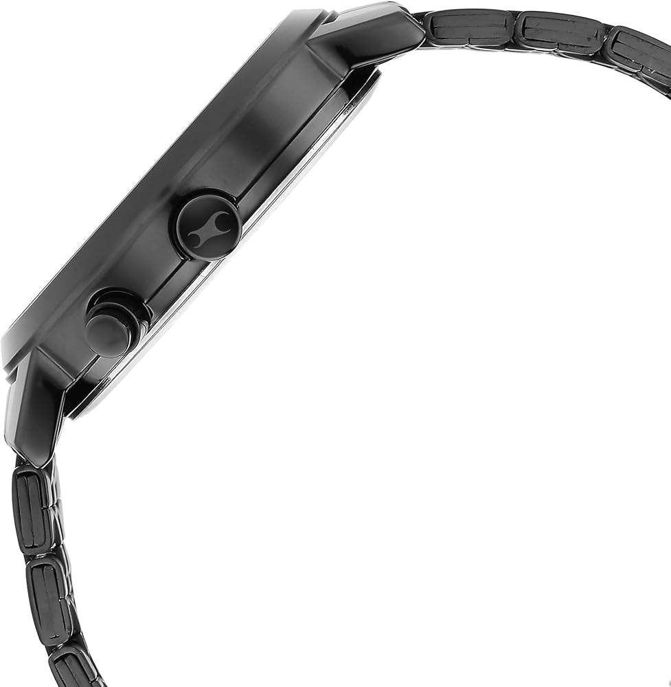 Fastrack Ns3287Nm01 Tick Tock Quartz Multifunction Black Dial Metal Strap Watch C Fastrack Ns3287Nm01 Tick Tock Quartz Multifunction Black Dial Metal Strap Watch C