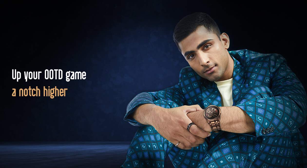 Fastrack Ns3301Qm01 Exuberant Quartz Multifunction Brown Dial Stainless Steel Strap Watch A Fastrack Ns3301Qm01 Exuberant Quartz Multifunction Brown Dial Stainless Steel Strap Watch A