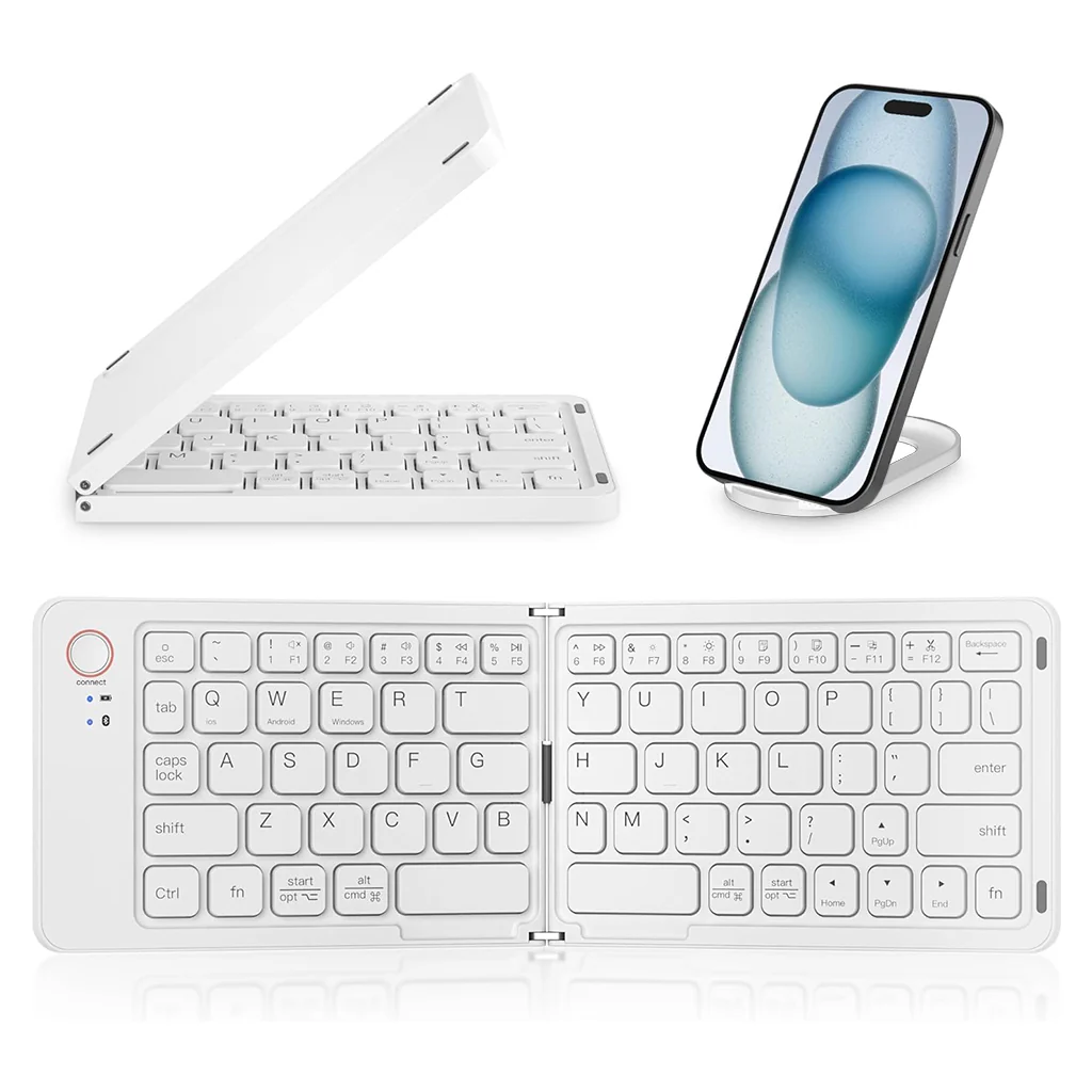 Gearup B023 Rechargeable Ultra Slim Folding Pocket Bluetooth Keyboard B Gearup B023 Rechargeable Ultra Slim Folding Pocket Bluetooth Keyboard B