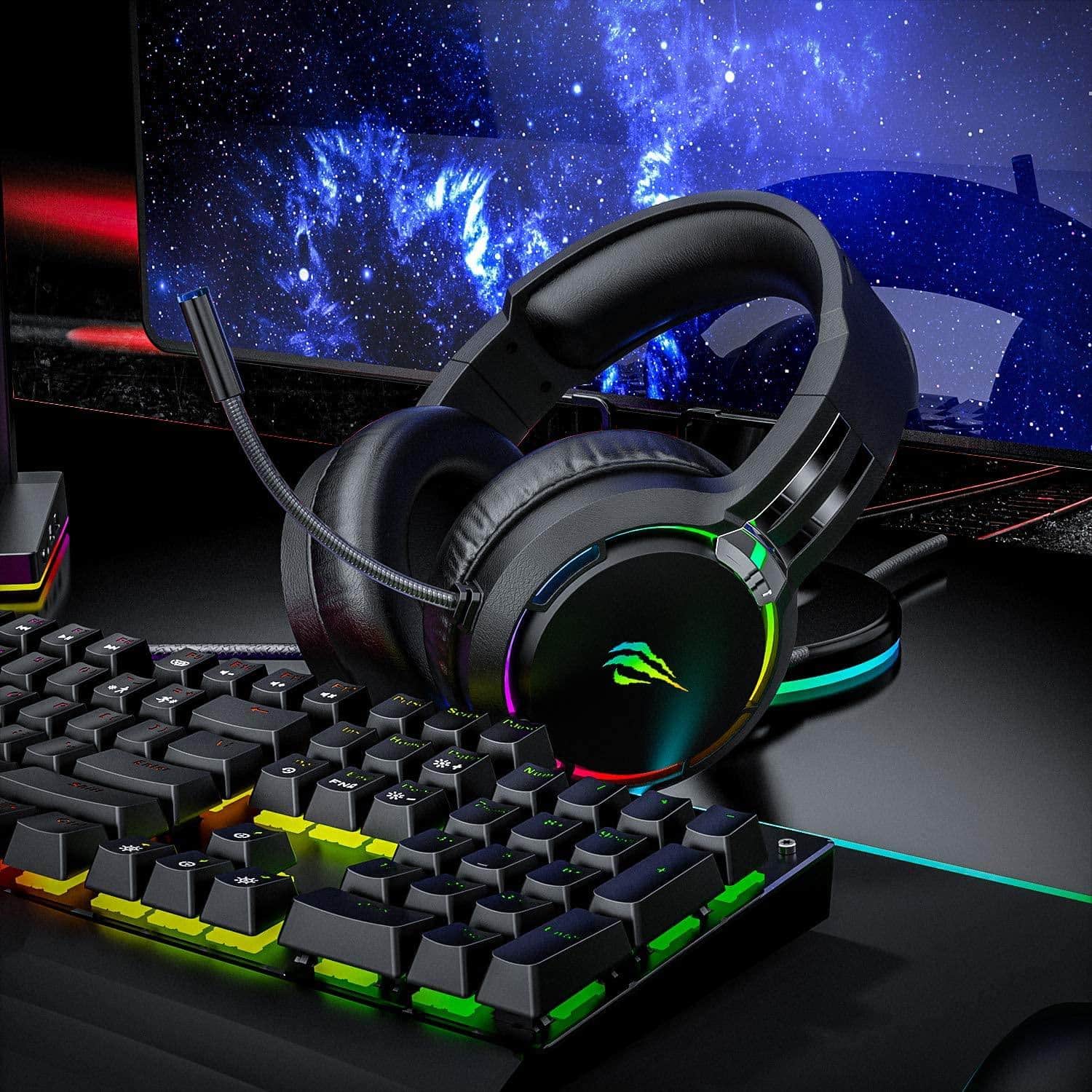 Havit Kb380L Rgb Wired Gaming Keyboard, Mouse &Amp; Rgb Headphone Combo B Havit Kb380L Rgb Wired Gaming Keyboard, Mouse &Amp; Rgb Headphone Combo B