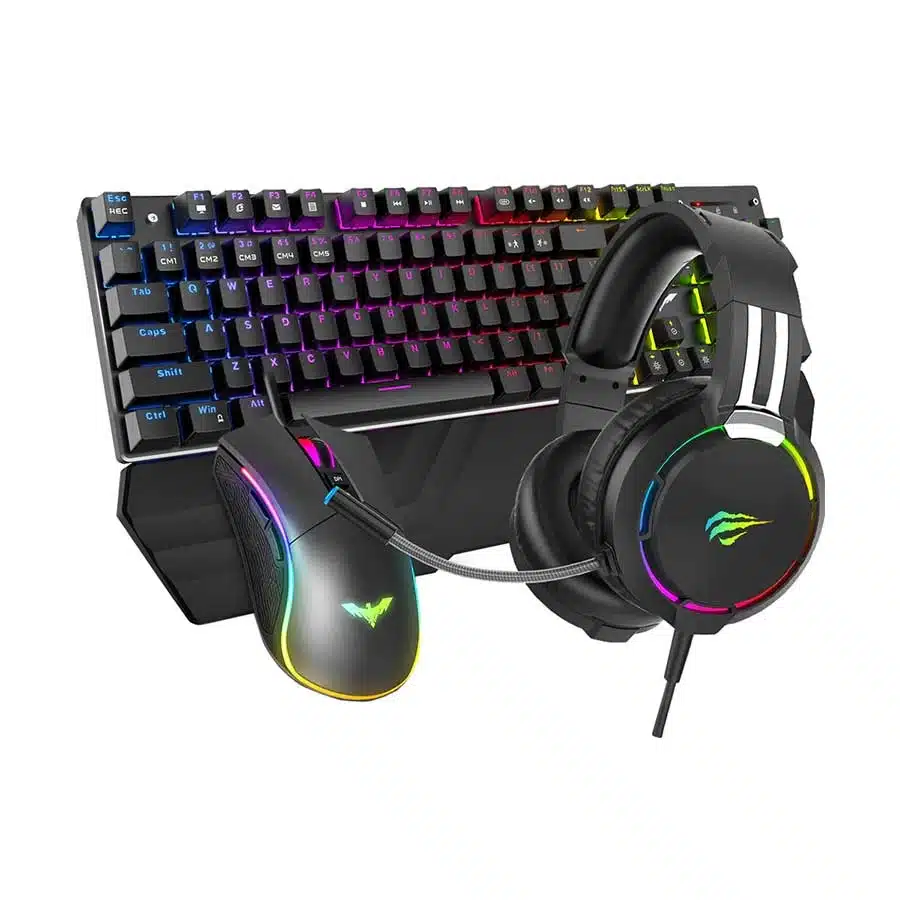 Havit Kb380L Rgb Wired Gaming Keyboard, Mouse &Amp;Amp; Rgb Headphone Combo Havit Kb380L Rgb Wired Gaming Keyboard, Mouse &Amp;Amp; Rgb Headphone Combo