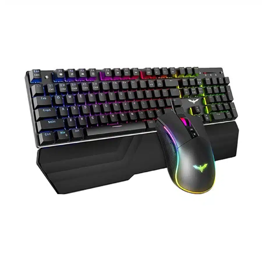 Havit Kb389L Rgb Wired Gaming Mechanical Keyboard &Amp;Amp; Mouse Combo Havit Kb389L Rgb Wired Gaming Mechanical Keyboard &Amp;Amp; Mouse Combo