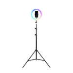 Havit ST7026 Tripod With 10 Inches Rgb Ring Light For Live Streaming