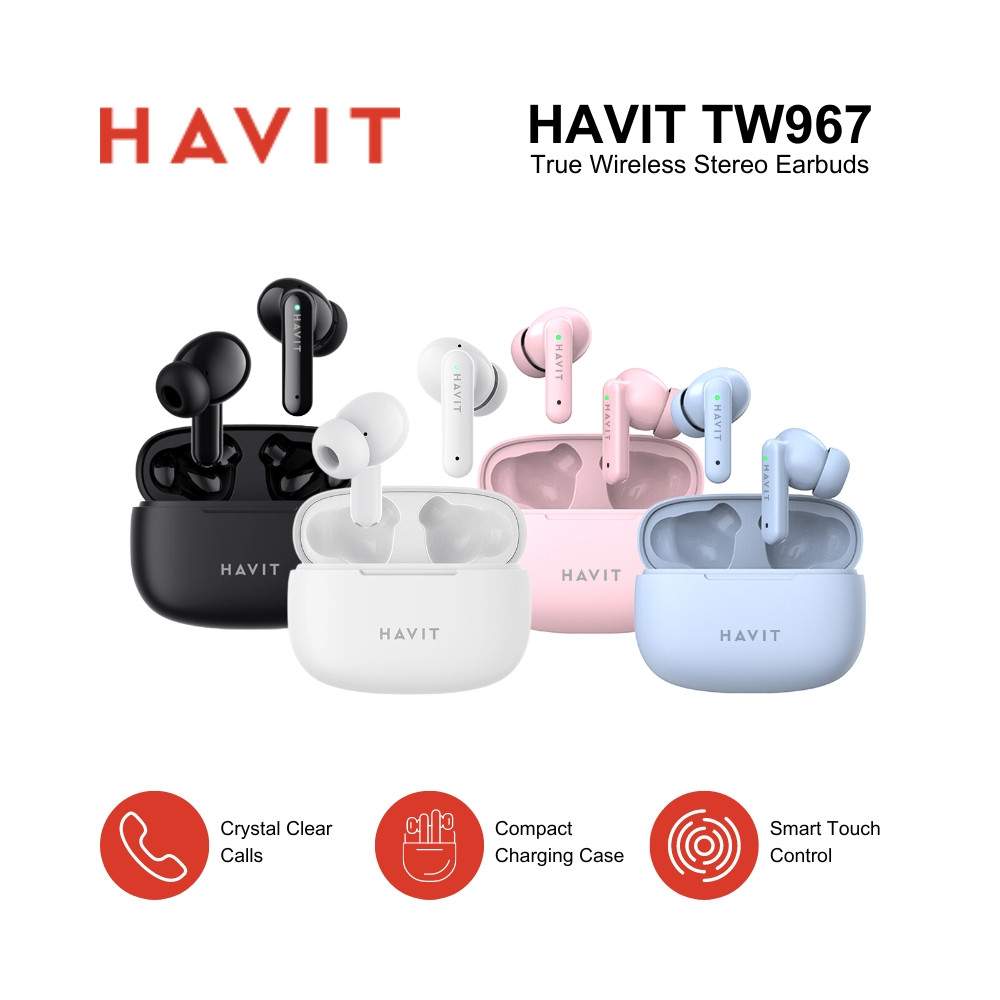Havit Tw967 Bluetooth Earbuds C Havit Tw967 Bluetooth Earbuds C
