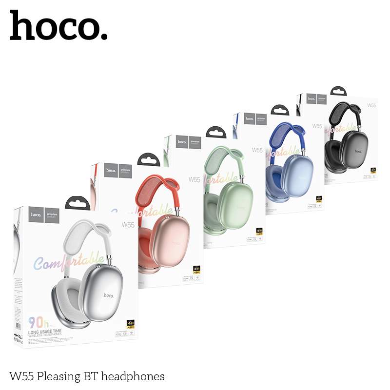 Hoco W55 Wireless Headphones D Hoco W55 Wireless Headphones D