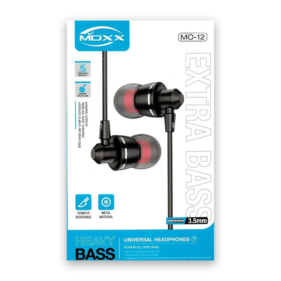 Moxx Mo 12 Universal Earphone B Moxx Mo 12 Universal Earphone B