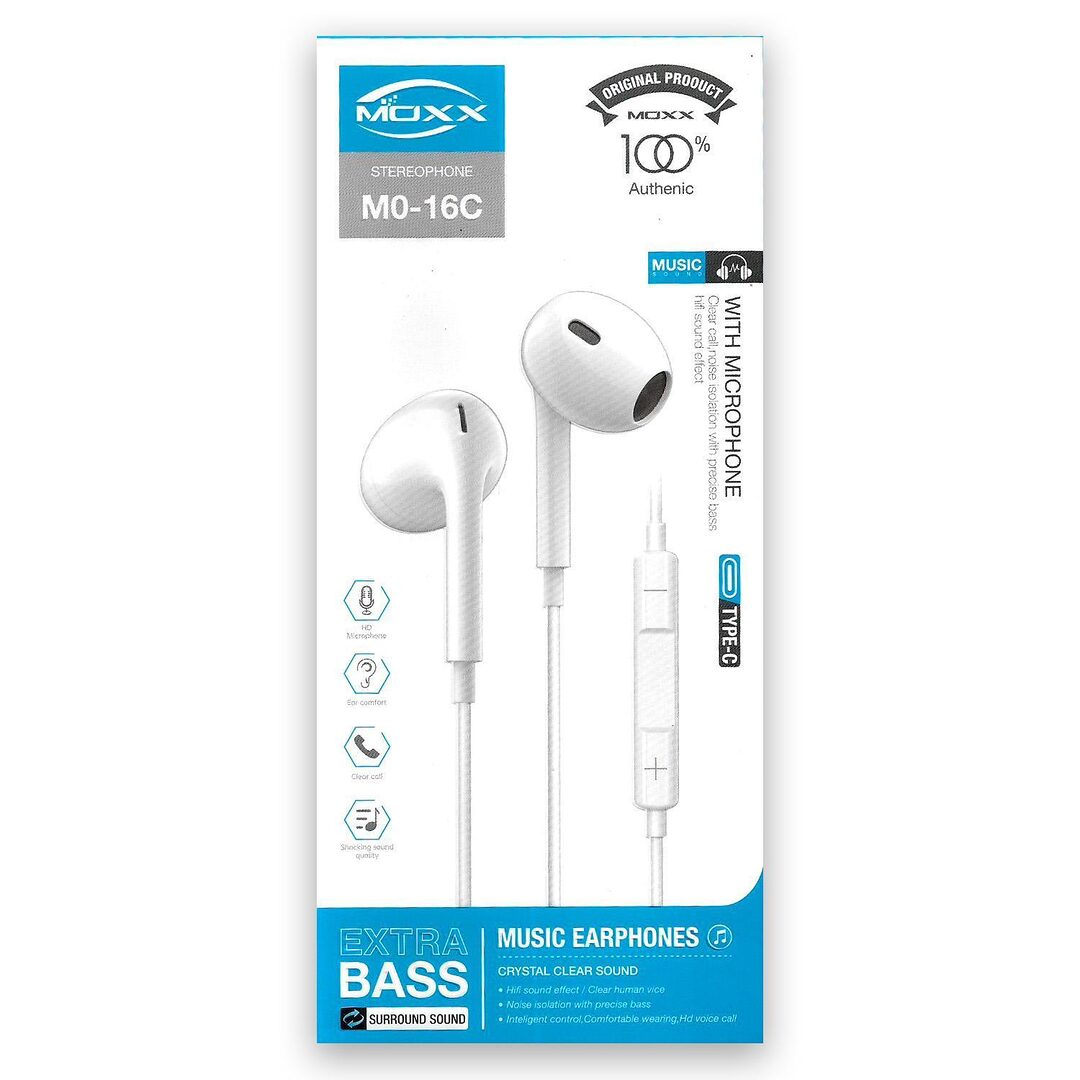 Moxx Mo 16C Music Type C Earphone A
