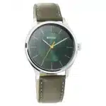 Titan NP1802SL04 Workwear Men's Urban Edge Lustrous Green Dial Leather Watch