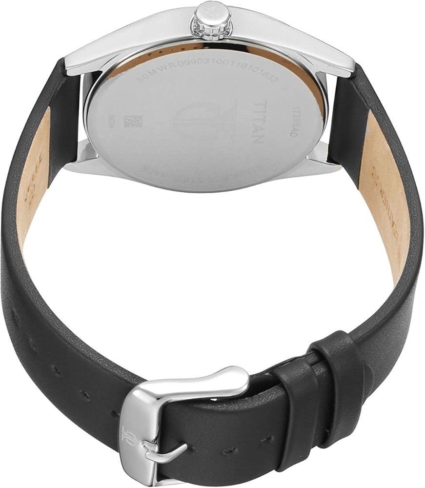 Titan Ns1729Sl04 Quartz Analog Multicoloured Dial Leather Strap Watch For Men C Titan Ns1729Sl04 Quartz Analog Multicoloured Dial Leather Strap Watch For Men C