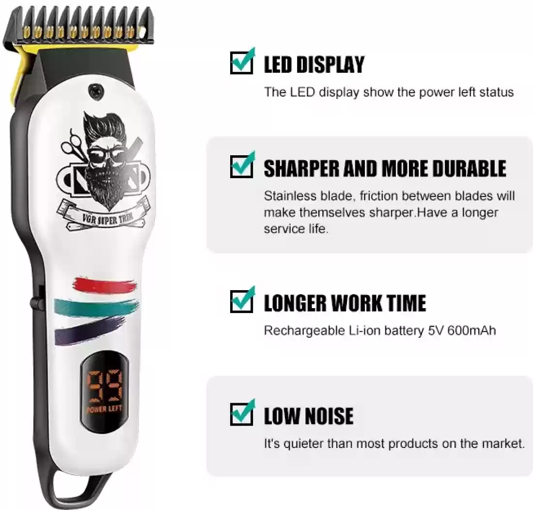 Vgr V 971 Professional Rechargeable Hair Trimmer D Vgr V 971 Professional Rechargeable Hair Trimmer D
