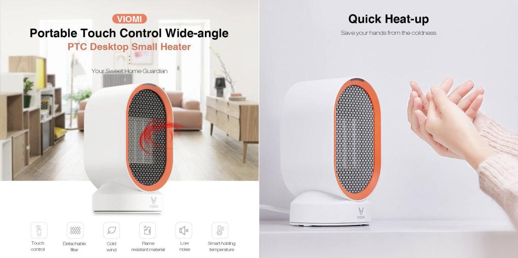 Xiaomi Vxnf01 Mini Room Heater Viomi A Xiaomi Vxnf01 Mini Room Heater Viomi A