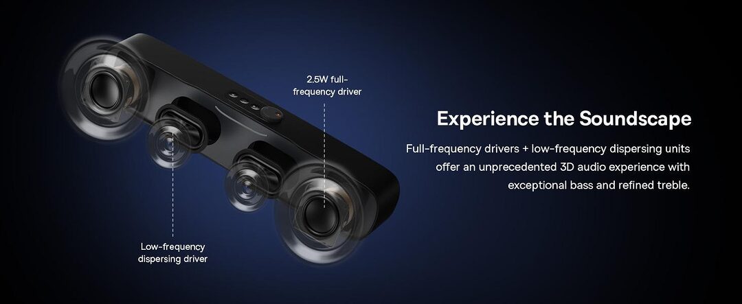 Baseus Aequr Ds10 Mini Soundbar Cluster B