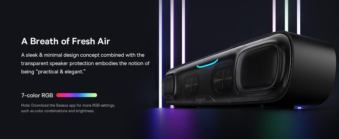 Baseus Aequr Ds10 Mini Soundbar Cluster D