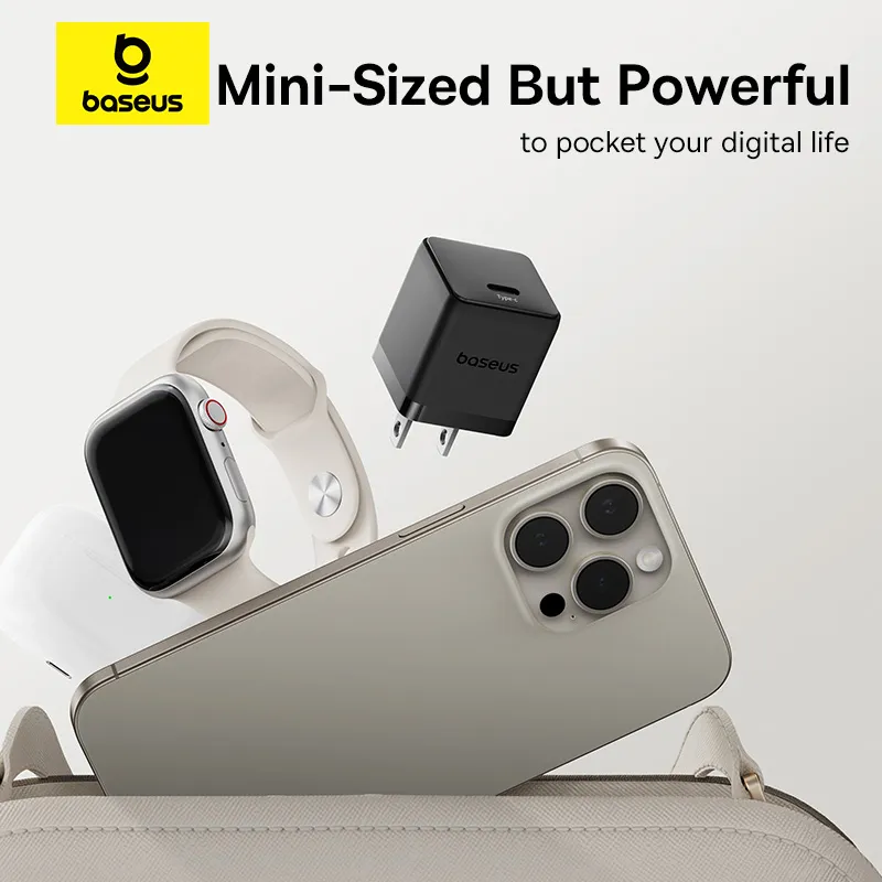 Baseus Charger Palm Series 30W Pd Fast Charger B Baseus Charger Palm Series 30W Pd Fast Charger B