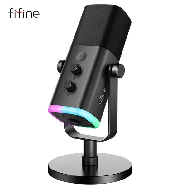 Fifine Ampligame Am8 Rgb Usb Xlr Dynamic Mic With Touch Mute Fifine Ampligame Am8 Rgb Usb Xlr Dynamic Mic With Touch Mute