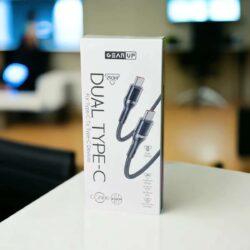 GearUP CC24015 Type C to Type C 240W PD Fast Charging Cable & Data Cable 1.5m