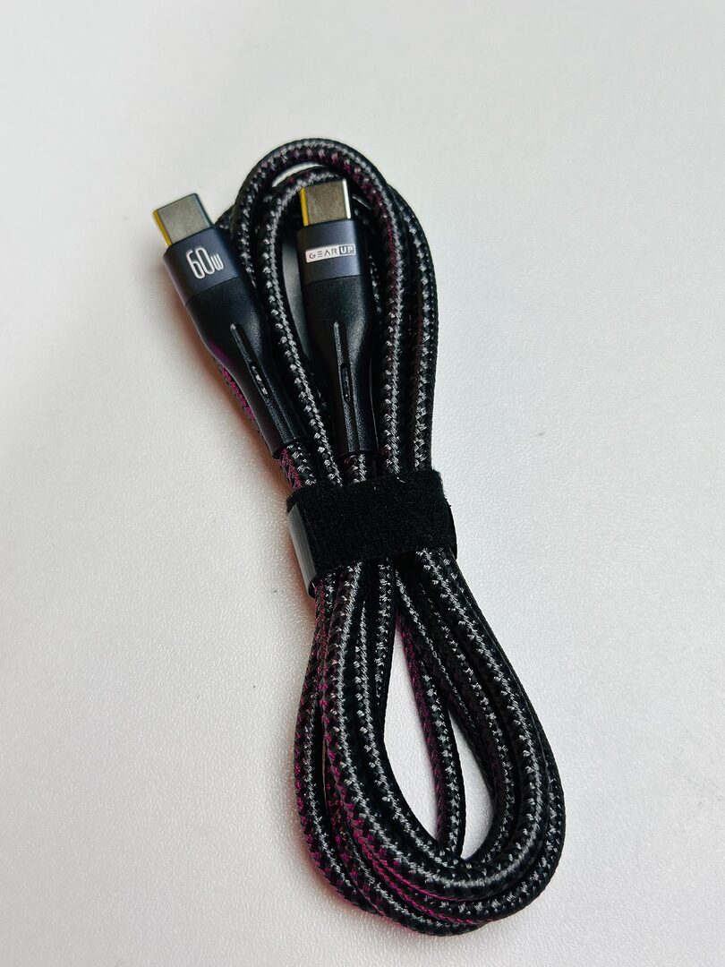 Gearup Cc6015 Type C To C 60W Pd Fast Charging &Amp; Data Cable – 1 5M B