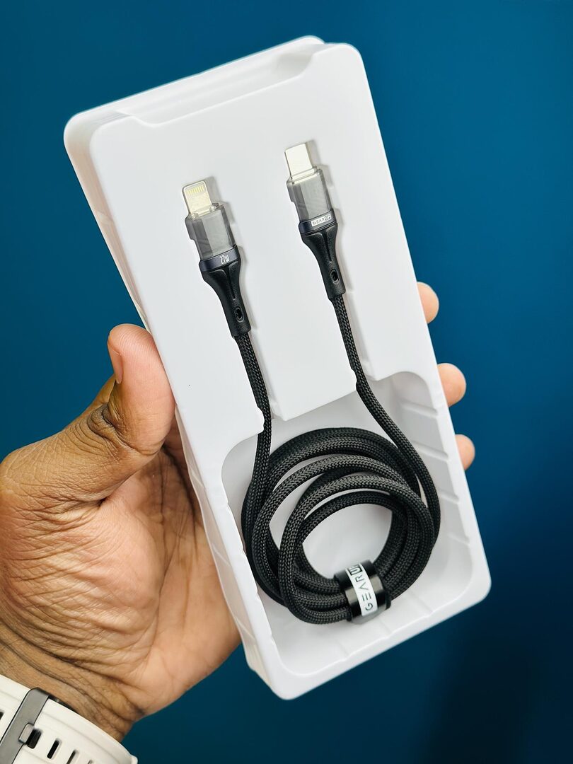 Gearup Cl2715 Type C To Lightning 27W Pd Fast Charging Cable &Amp; Data Cable 1 5M C