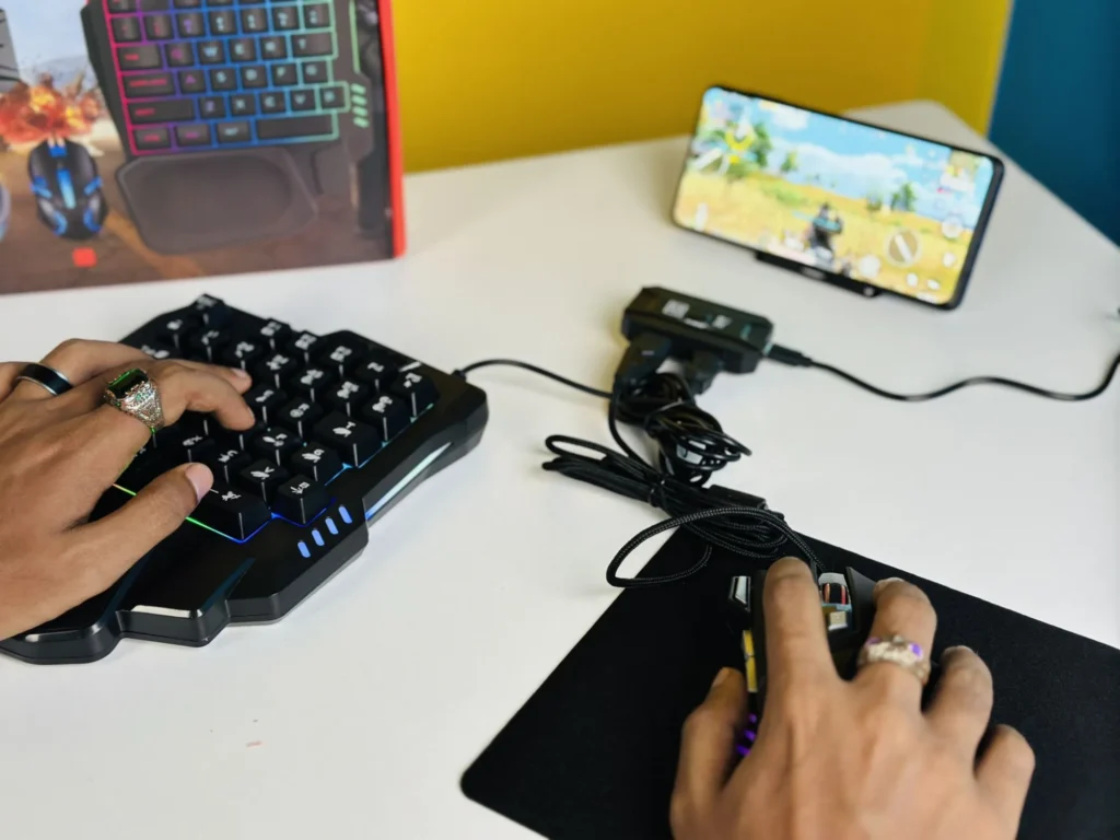Gearup K190 Mobile Gaming Rgb Keyboard &Amp; Mouse Combo A Gearup K190 Mobile Gaming Rgb Keyboard &Amp; Mouse Combo A