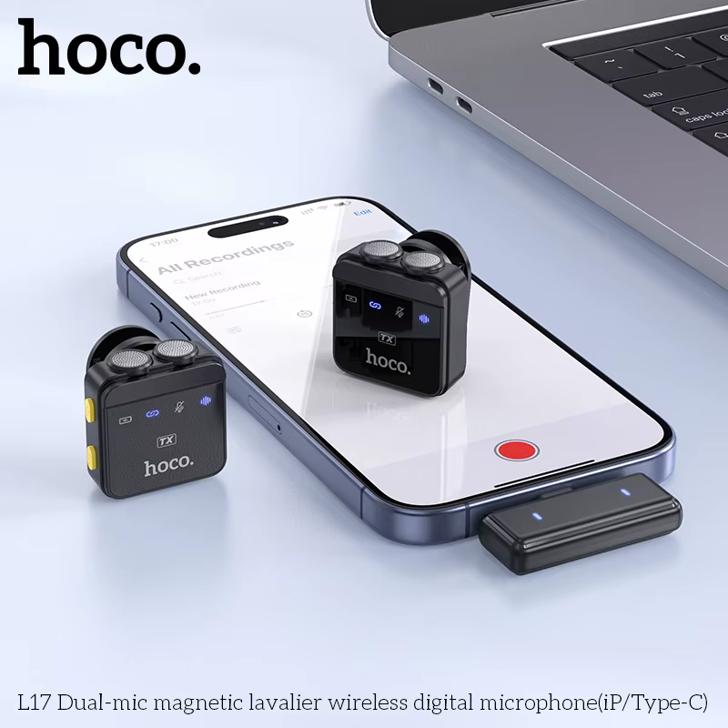 Hoco L17 Wireless Lavalier Lapel Microphone G