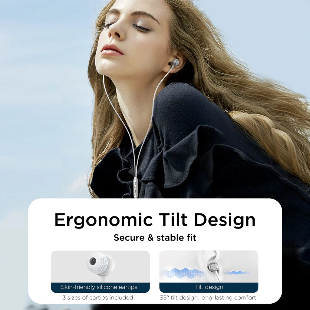 Joyroom Jr Ec06 Type C Metal In Ear Wired Earphone A