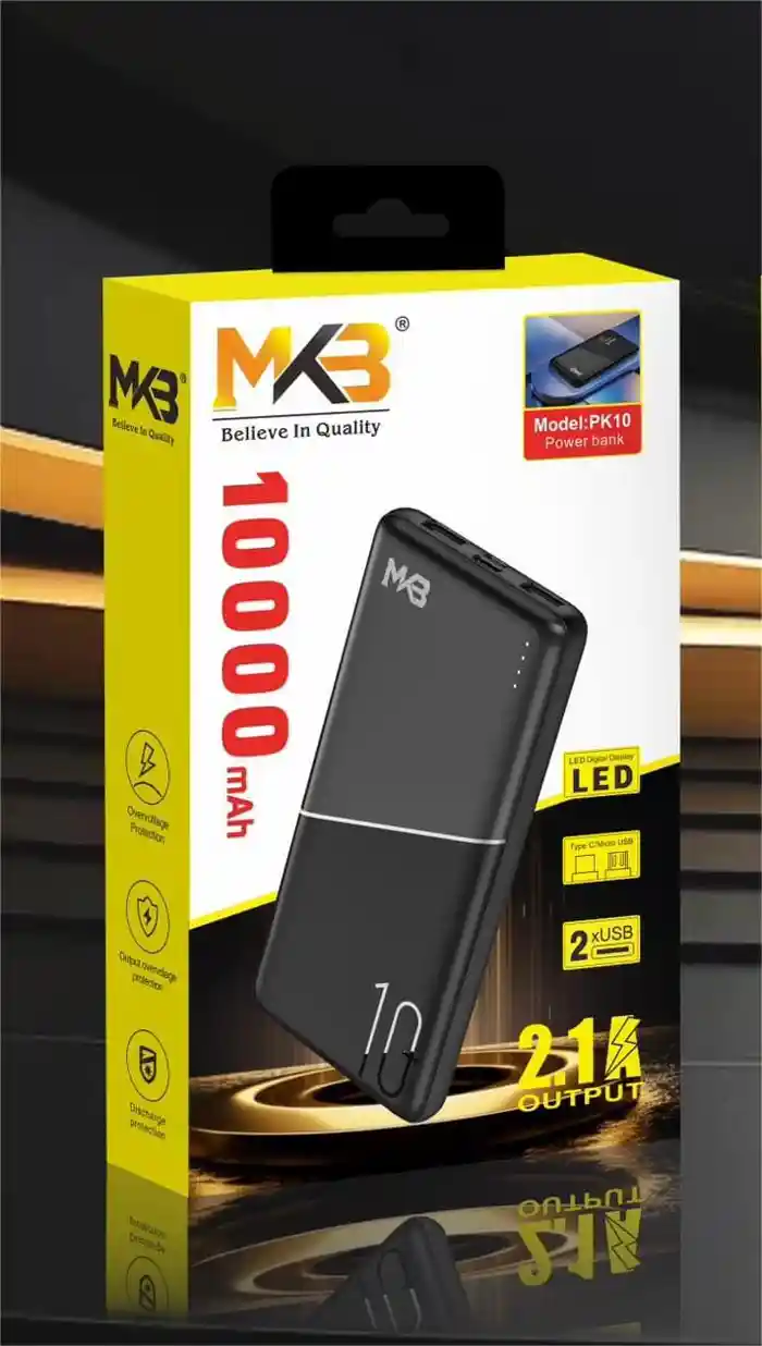 Mkb Pk10 2 1A 10000Mah Power Bank B Mkb Pk10 2 1A 10000Mah Power Bank B