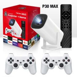 P30 MAX Smart 4k Android 11 Portable Gaming Projector