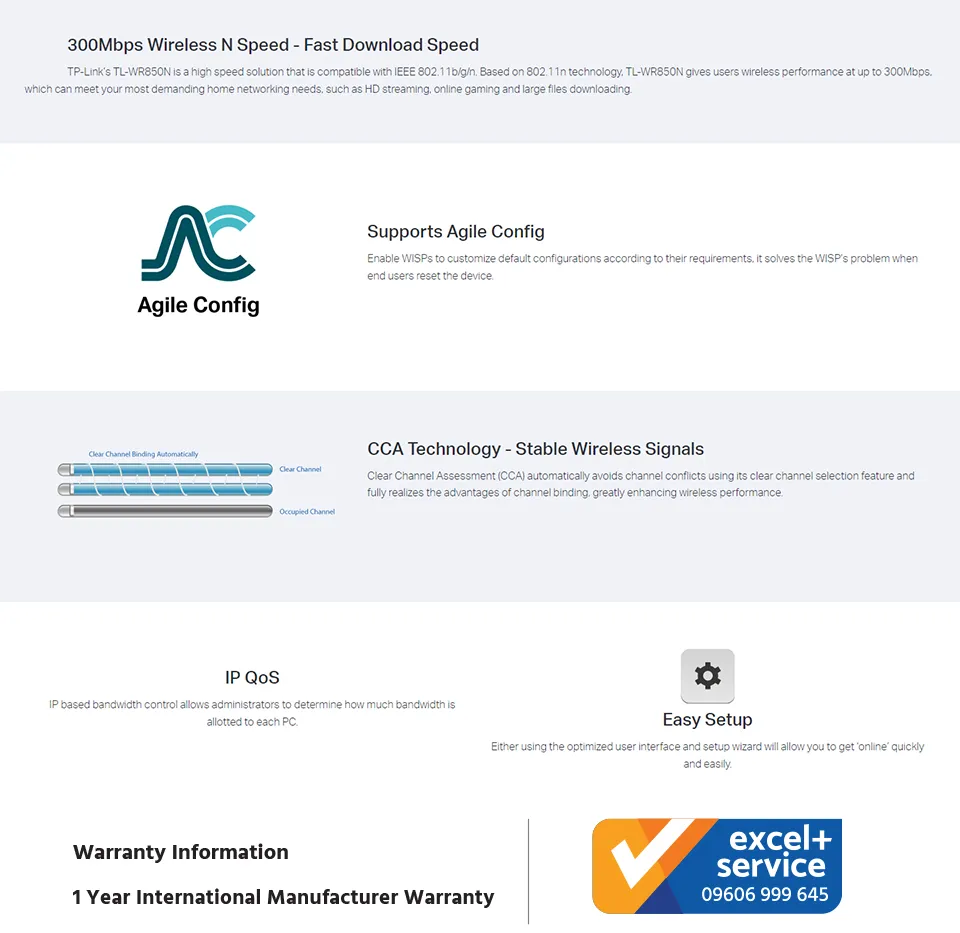 Tp Link Tl Wr850N 300Mbps Wifi Router A Tp Link Tl Wr850N 300Mbps Wifi Router A